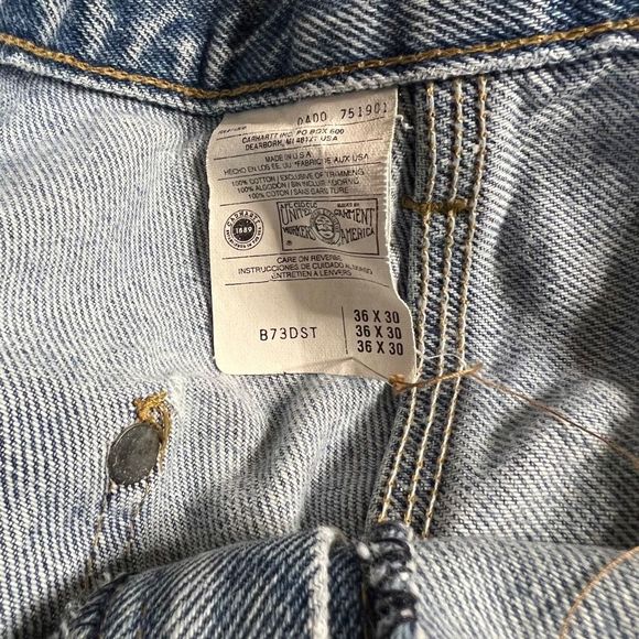 “Vintage” Carhartt Double Knee Lot Size 36 - Picture 4 of 11